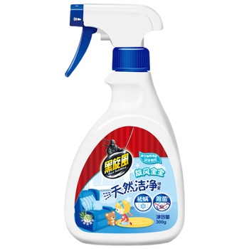 黑旋风除螨天然洁净喷雾免洗防尘螨皂包螨立净床上贴除螨虫喷雾剂300g