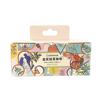 布蕾克（cafebreak）挂耳咖啡金奖甜黑巧甜平衡甜坚果黑咖啡粉手冲情人节礼盒10g*30袋