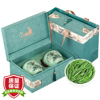 茶一馆特级雀舌绿茶 2026新茶明前嫩芽浓香型茶叶礼盒装200g过节送礼