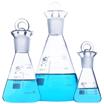 蜀牛 玻璃定碘烧瓶 实验室耐高温刻度碘量瓶 定碘烧瓶100ml(10个/盒)