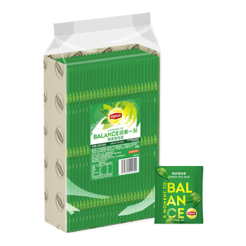 立顿甄选绿茶安徽黄山160g 送礼独立袋泡双囊茶包办公室下午茶2g*80包