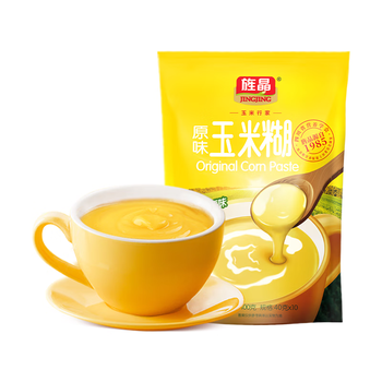 旌晶原味玉米糊400g （10小袋）玉米粉即食营养饱腹代餐冲饮玉米粉