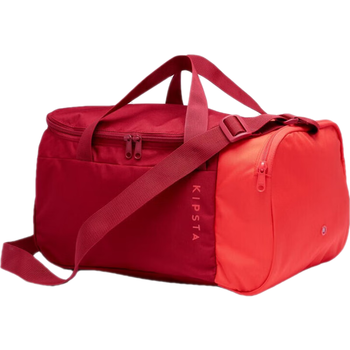 迪卡侬足球单肩包20L健身包运动返回绿茵场IVO220LBagEssential-酒红色 4001992