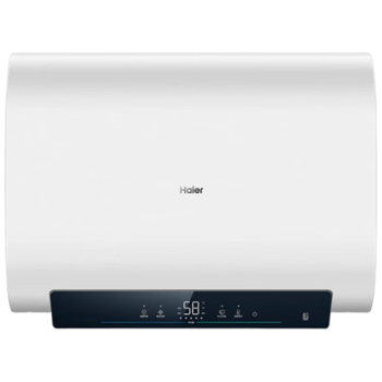 海尔（Haier）60升电热水器超薄小体积3300变频速热纤薄扁桶锆金全瓷免清洗镁棒免更换EC6001HD-PV1白U1