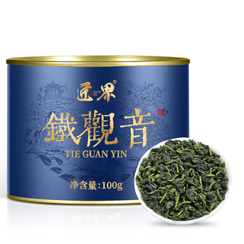 匠界安溪铁观音新茶乌龙茶原产新茶高山高档茶叶罐装100g
