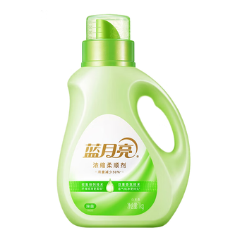 蓝月亮 衣物柔软防静电 持久留香 浓缩衣物柔顺剂 白茶香 1kg*3瓶