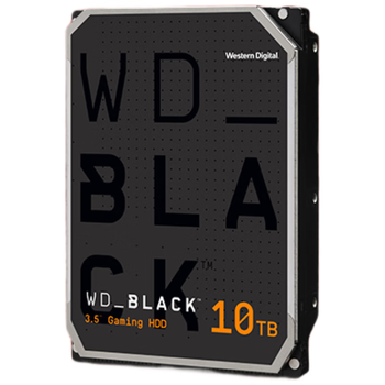 西部数据(WD)10TB 台式游戏机械硬盘 WD_BLACK 西数黑盘 SATA 7200转512MB CMR垂直 3.5英寸WD102FZBX