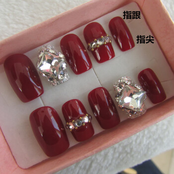 马特戴维森定制假指甲成品美甲成品手工甲网红穿戴甲可拆卸随时摘戴