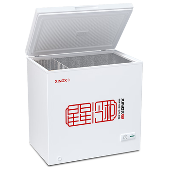 星星（XINGX） 219升小型冰柜家用 冷藏冷冻转换冷柜 大容量单温单箱低霜 顶开门冰箱 BD/BC-219E