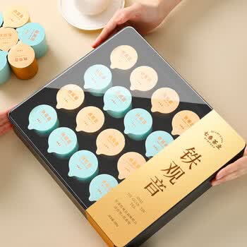七春安溪铁观音茶叶礼盒200g 浓香清香茶叶组合套餐 毕业季送老师礼品