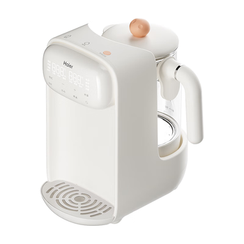 海尔恒温电热水壶1.5L 婴儿调奶器保温除氯烧水壶 家用智能定量出水泡奶粉 防干烧泡茶壶热水壶D151W