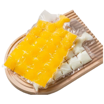 雅高一次性制冰袋50片1440格冰块袋自封口式冰块模具可撕冻冰袋送漏斗