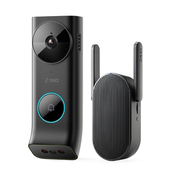 360双摄可视门铃6MAX家用监控智能摄像机智能门铃电子猫眼无线wifi600万像素超清夜视