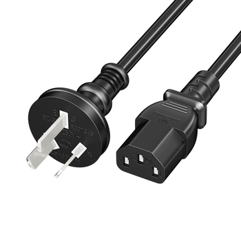 广昌兴（G.C.X）3C认证 国标10a三插-C13三孔品字尾电源线 3*1.5平方铜芯 适用服务器台式电脑主机PDU 1米