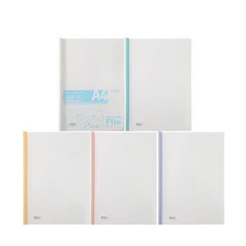 晨光（M&G）A4彩色抽杆夹文件夹报告简历资料夹学生试卷夹15mm颜色随机ADM929JU 12个/包