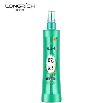 隆力奇花露水195ml 蛇胆竹叶清香型 防蚊虫叮咬清凉爽肤缓解汗味异味
