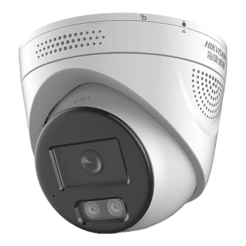 HIKVISION海康威视监控摄像头400万智定义监控器全彩夜视可对讲POE网线供电人脸抓拍 3346EF-LS 2.8MM