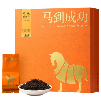 八马茶业马到成功三星·单从鸭屎香（192g/盒）（24泡*8g）送礼茶叶 礼盒装