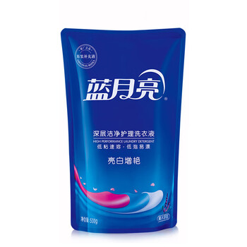 蓝月亮500g袋装【亮白薰衣草】【亮白增艳 护色清香】+潘婷洗发水5G*2