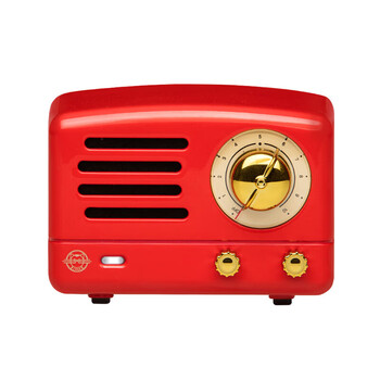猫王收音机 MW-1A小王子OTR MINI蓝牙音响音箱 猫王音响小音响 嬉皮红