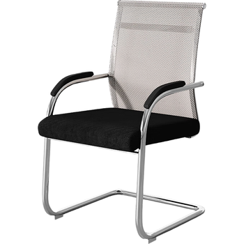 森菲亚电脑椅弓形椅职员会议椅办公椅透气网布人体工学椅