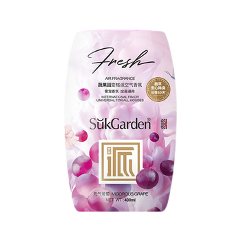 蔬果园室内空气清新剂 持久留香变格派空气香氛 （元气葡萄）400ml