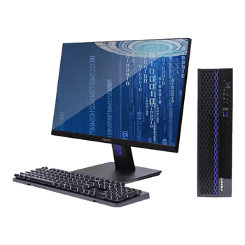 清华同方台式机电脑整机 超翔TF830-V050-1(腾锐D2000/8G/256G/1G独显/23.8英寸)麒麟V10正版系统 国产信创