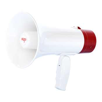 爱国者A51扩音器喊话器手持无线大喇叭户外大音量录音宣传摆地摊小型便携可充电大声公扬声器 升级双电版