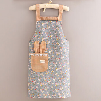 妙美围裙厨房家用防污可防油男女新款网红日系上班围腰工作服咖啡饭店