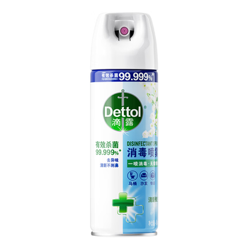 滴露（Dettol）消毒喷雾454ml鞋子除臭杀菌喷雾除臭喷雾马桶消毒床单除菌铃兰