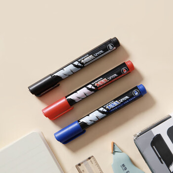 晨光（M&G）记号笔防水速干大容量物流用油性记号笔防水速干不掉色黑色V-APMY2222 5支装