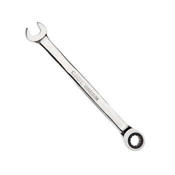钢盾  SHEFFIELD S018630 公制精抛光棘开两用长快扳30mm