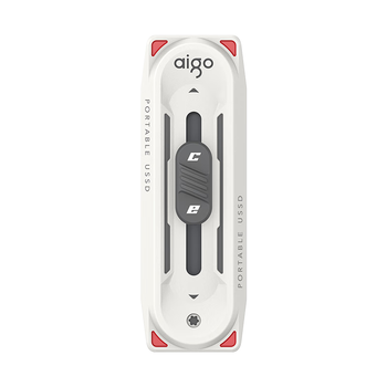 爱国者（aigo）128GB USB3.2 Type-C双接口固态U盘 520MB/s M0手机电脑两用 办公学习大容量 学生可爱卡通猫 优盘