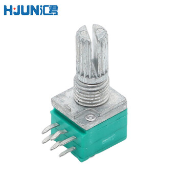 汇君 RK097电位器3/5/6/脚单联双联 RKO97G双联6脚B10K 10个