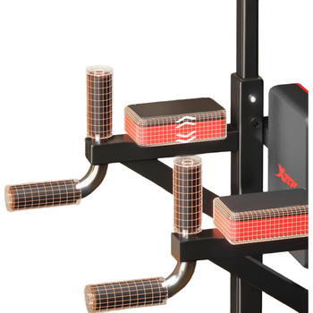 特步（XTEP）单杠家用引体向上器室内单双杠多功能综合训练器成人健身器材