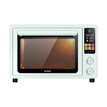 苏泊尔（SUPOR）风炉电烤箱【空气炸+烘烤一体】42L大容量独立控温发酵搪瓷内胆大彩屏OD42AK825