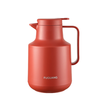 富光保温壶家用大容量保温水壶玻璃内胆暖水壶学生宿舍热水瓶 红色