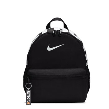 耐克NIKE大童双肩包书包BRASILIA JDI休闲包DR6091-010黑色小码
