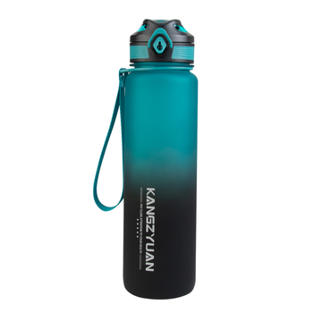 康知缘（KANGZYUAN）Tritan水杯1000ML杯子运动杯男女便携健身水壶直饮塑料杯 9082青