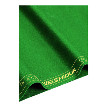 威仕顿台球桌布台尼 台泥黑八九尺桌球台布加厚绒 含底布