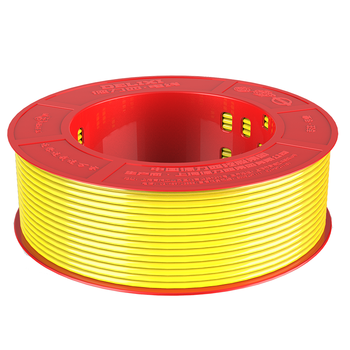 德力西(DELIXI)电线 BV6单芯铜线 家装电线 50米 黄色 BV6mm