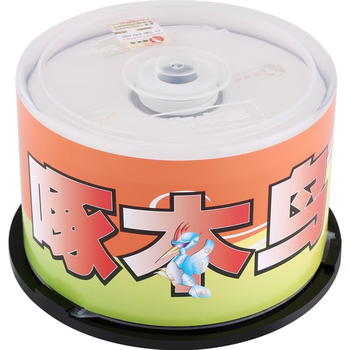 啄木鸟 DVD+R 光盘/刻录光盘/空白光盘/刻录碟片/  16速 4.7G 白系列 桶装50片 刻录盘