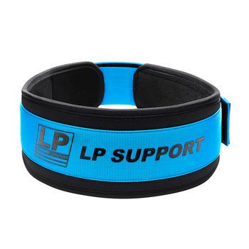 LP1513CK健身护腰带深蹲器械硬拉专业力量训练举重束腹带 蓝黑色L