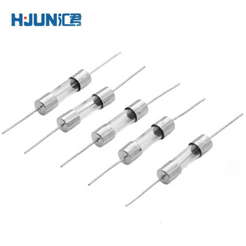 汇君 带引脚保险管保险丝熔断器250V保险丝引线 3*10mm带引脚慢熔 1.25A(20个) 