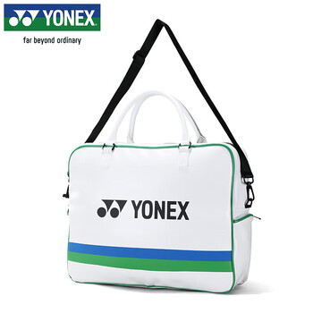 YONEX尤尼克斯网球包多功能大容量时尚斜挎手提单肩包YOTC4004CR白