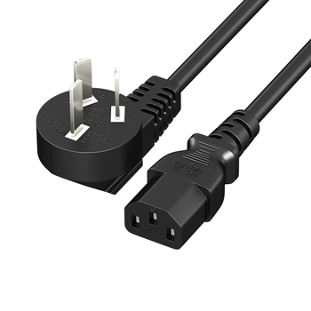 广昌兴（G.C.X）国标3C认证10a三插-C13三孔品字尾电源线 3*1.5平方无氧铜芯 适用服务器台式电脑主机PDU 5米