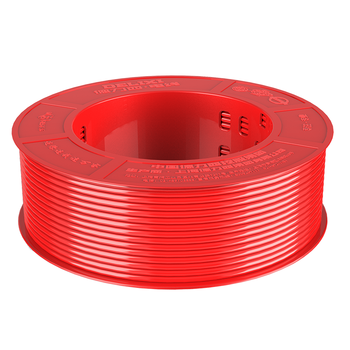 德力西(DELIXI)电线布电线 BV1.5平方 单芯单股铜线 家装家用铜芯电线 50米 红色火线