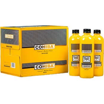 波萨BOLSA天然苏打水【高希霸联名款】470ml*12瓶整箱弱碱