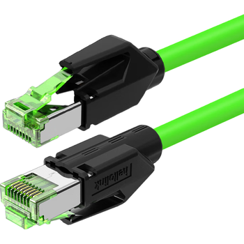 hellolinkHELLOLINK超六6类网线Profinet网线EtherCAT屏蔽PN网线千兆缓慢拖链网线 RJ45-RJ45-0.5米-K万兆工业网线