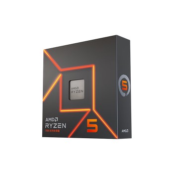 AMD 锐龙5 7600X处理器(R5) 6核12线程 加速频率至高5.3GHz 105W AM5接口 盒装CPU